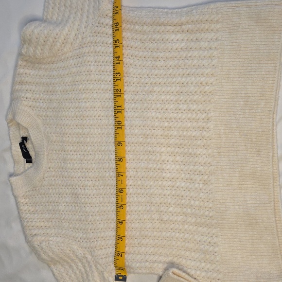 Mango Textured Cream Sweater - Picture 4 of 9